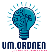 Logo um.ordnen Gestaltung:@socialadvizer